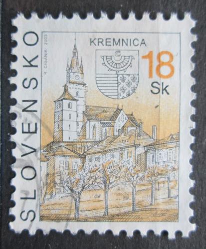 Poštová známka Slovensko 2003 Kremnica Mi# 448