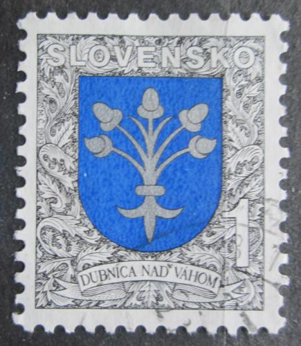 Poštová známka Slovensko 1993 Znak Dubnica nad Váhom Mi# 177