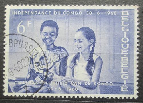 Poštová známka Belgicko 1960 Belgické a konžské dítì Mi# 1204