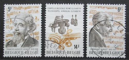Poštové známky Belgicko 1979 Hudebníci Mi# 2003-05