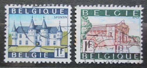 Potov znmky Belgicko 1967 Pamtihodnosti Mi# 1480-81