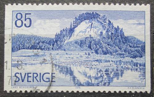 Poštová známka Švédsko 1976 Hora Granvågsnipan Mi# 948