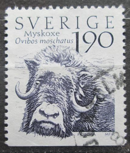 Poštová známka Švédsko 1984 Pižmoò severní Mi# 1273