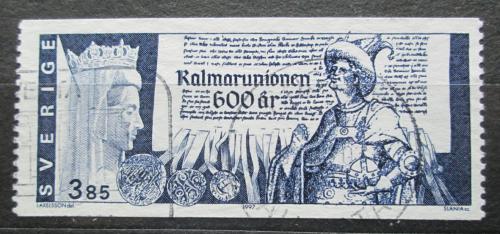 Poštová známka Švédsko 1997 Kalmarská unie, 600. výroèie Mi# 1987