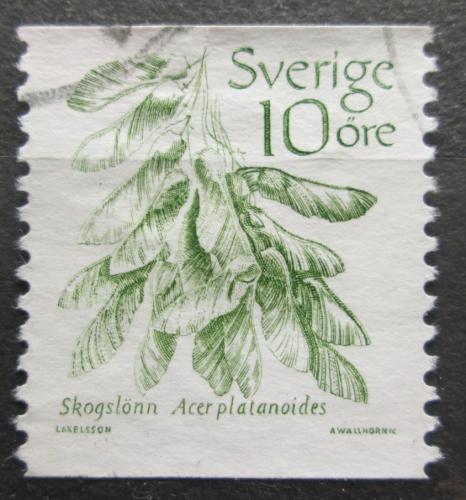 Poštová známka Švédsko 1983 Javor mléè Mi# 1220