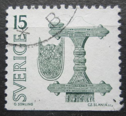 Poštová známka Švédsko 1975 Archeologické nálezy Mi# 895 x Do