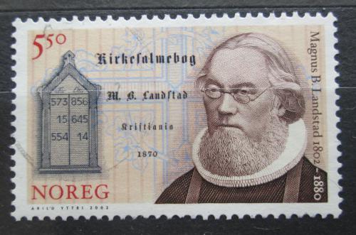 Poštová známka Nórsko 2002 Magnus Brostrup Landstad Mi# 1453