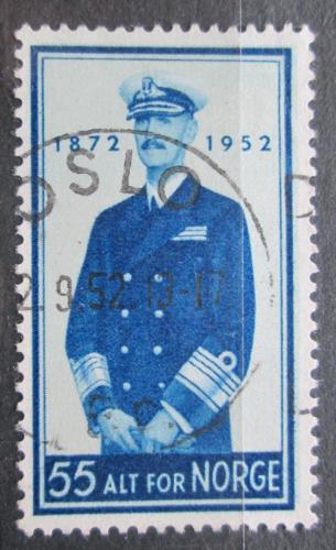Poštová známka Nórsko 1952 Krá¾ Haakon VII. Mi# 377