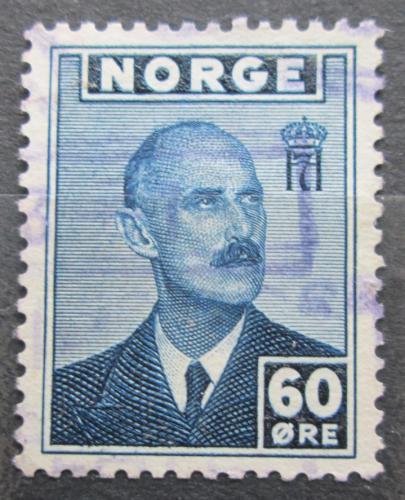 Poštová známka Nórsko 1943 Krá¾ Haakon VII. Mi# 283