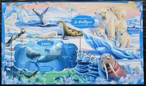 Poštová známka Gabon 2020 Arktická fauna Mi# N/N