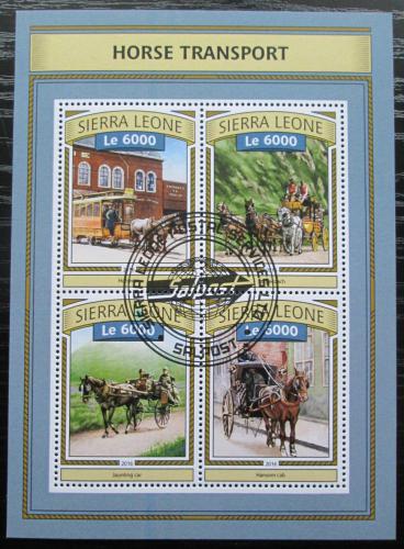 Poštové známky Sierra Leone 2016 Koòská spøežení Mi# 7848-51 Kat 11€