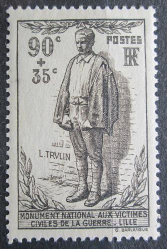 Poštová známka Francúzsko 1939 Léon Trulin, partizán Mi# 438 Kat 15€