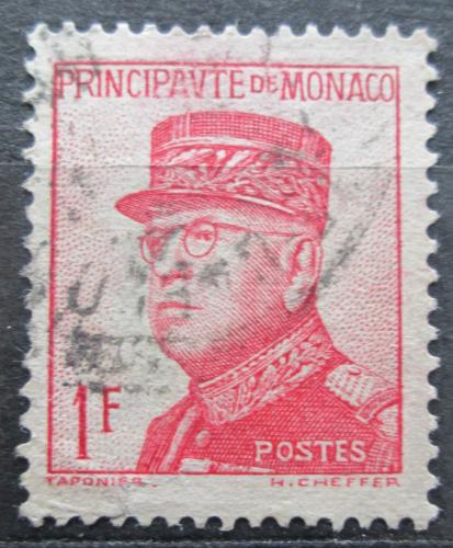 Poštová známka Monako 1938 Kníže Ludvík II. Mi# 176 a Kat 15€
