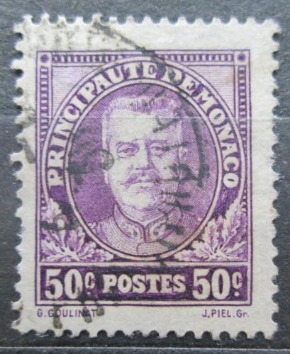 Poštová známka Monako 1933 Kníže Ludvík II. Mi# 117 