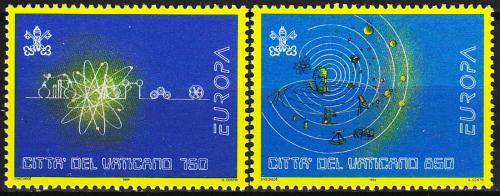 Poštové známky Vatikán 1994 Európa CEPT, objavy Mi# 1122-23