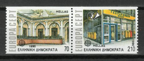 Poštové známky Grécko 1990 Európa CEPT Mi# 1742-43 C Kat 8€