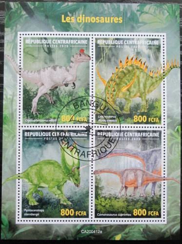 Poštové známky SAR 2020 Dinosaury Mi# N/N