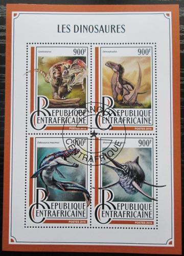 Poštové známky SAR 2016 Dinosaury Mi# 6630-33 Kat 16€