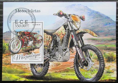 Potov znmka Mozambik 2016 Motocykle Mi# Block 1169 Kat 20
