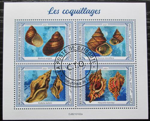 Poštové známky Džibutsko 2021 Mušle Mi# N/N