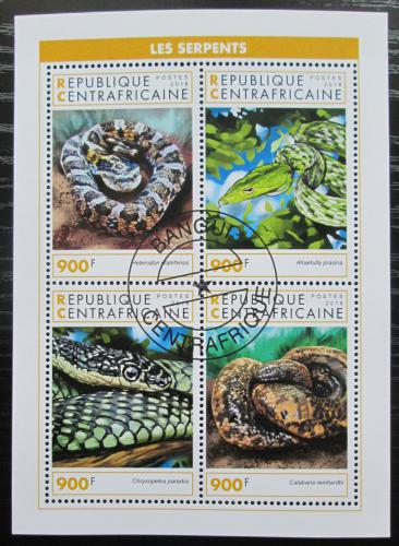 Poštové známky SAR 2018 Hady Mi# 8334-37 Kat 16€
