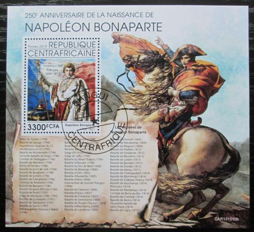 Poštová známka SAR 2019 Napoleon Bonaparte Mi# N/N