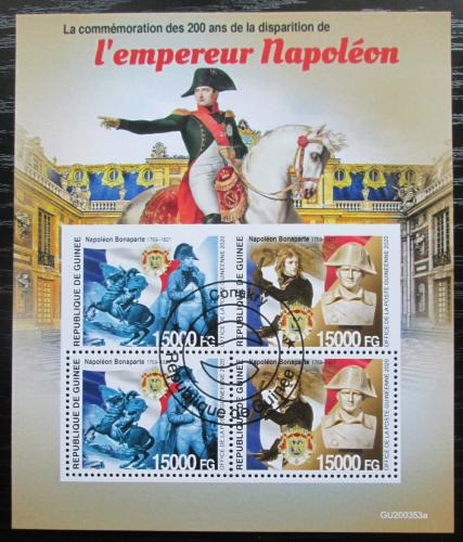 Poštové známky Guinea 2020 Napoleon Bonaparte Mi# N/N