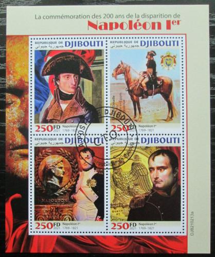 Poštové známky Džibutsko 2021 Napoleon Bonaparte Mi# N/N