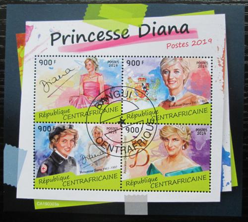 Poštové známky SAR 2019 Princezna Diana Mi# 8720-23 Kat 16€