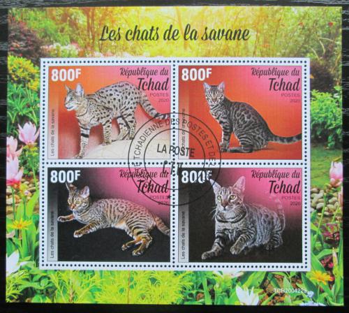 Poštové známky Èad 2020 Maèky Mi# N/N