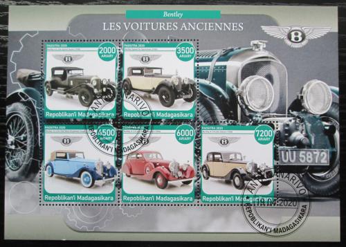 Poštové známky Madagaskar 2020 Automobily Bentley Mi# N/N