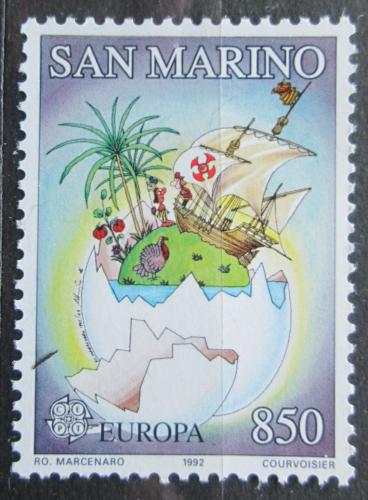 Poštová známka San Marino 1992 Európa CEPT, objavenie Ameriky Mi# 1509