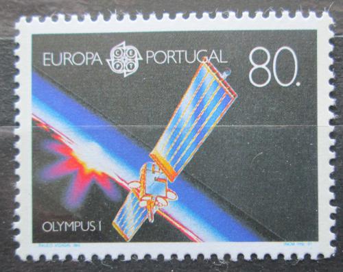 Poštová známka Portugalsko 1991 Európa CEPT, satelit Olympus Mi# 1863 Kat 5€