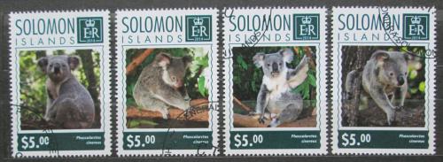Poštové známky Šalamúnove ostrovy 2014 Koala Mi# 2942-45 Kat 7€