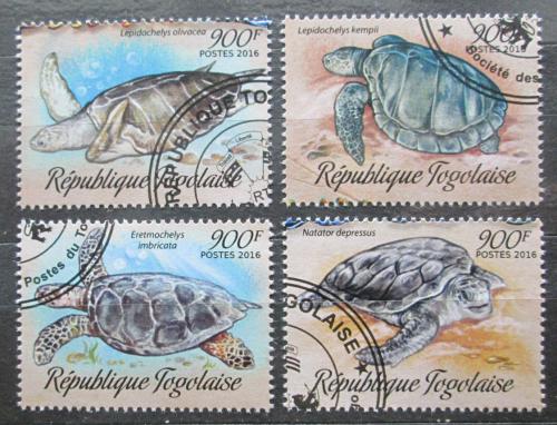 Poštové známky Togo 2016 Korytnaèky Mi# 7399-7402 Kat 14€
