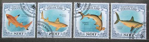 Poštové známky Togo 2021 Žraloky Mi# N/N