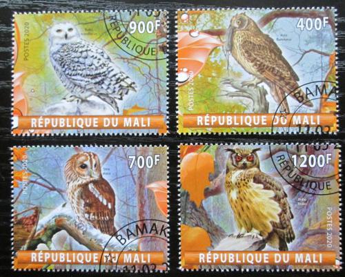 Poštové známky Mali 2020 Sovy Mi# N/N