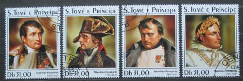 Poštové známky Svätý Tomáš 2019 Napoleon Bonaparte Mi# N/N
