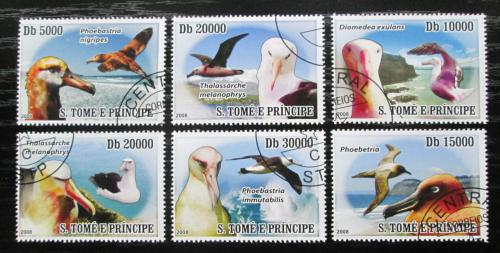Poštové známky Svätý Tomáš 2008 Albatros Mi# 3537-42 Kat 12€