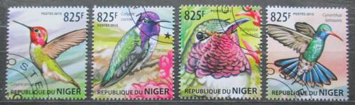 Poštové známky Niger 2015 Kolibøíci Mi# 3435-38 Kat 13€