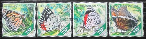 Poštové známky Niger 2014 Motýle Mi# 2775-78 Kat 12€