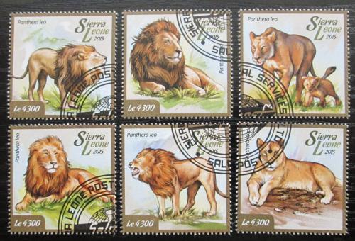 Poštové známky Sierra Leone 2015 Levy Mi# 6058-63 Kat 11.50€