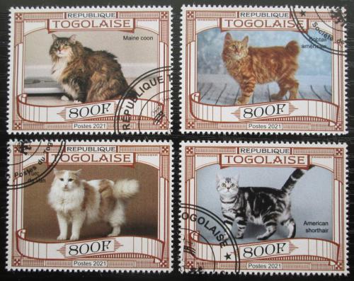 Poštové známky Togo 2021 Maèky Mi# N/N