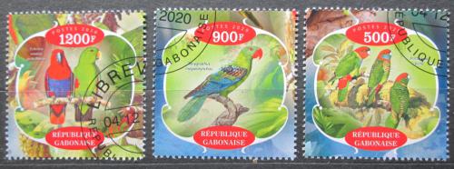 Poštové známky Gabon 2020 Papagáje Mi# N/N