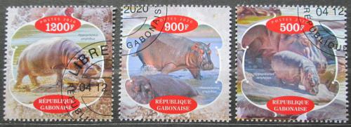 Poštové známky Gabon 2020 Hrochy Mi# N/N
