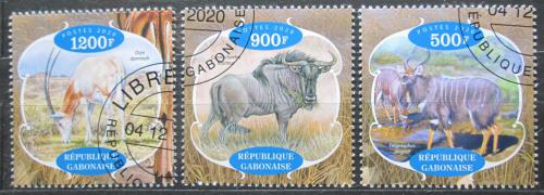 Poštové známky Gabon 2020 Antilopy Mi# N/N