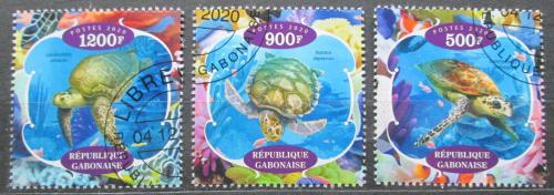 Poštové známky Gabon 2020 Korytnaèky Mi# N/N