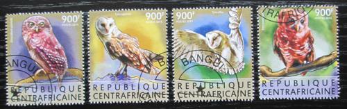 Poštové známky SAR 2015 Sovy Mi# 5640-43 Kat 16€