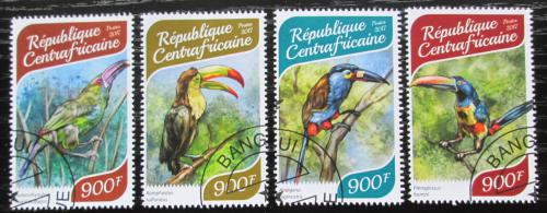 Poštové známky SAR 2017 Tukani Mi# 7485-88 Kat 16€