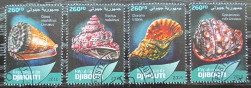 Poštové známky Džibutsko 2015 Mušle Mi# N/N